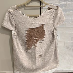 Sequin shirt